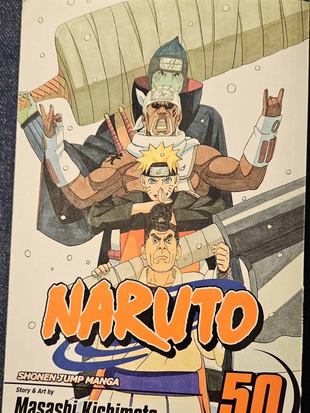 Set Of 5 Naruto Manga
